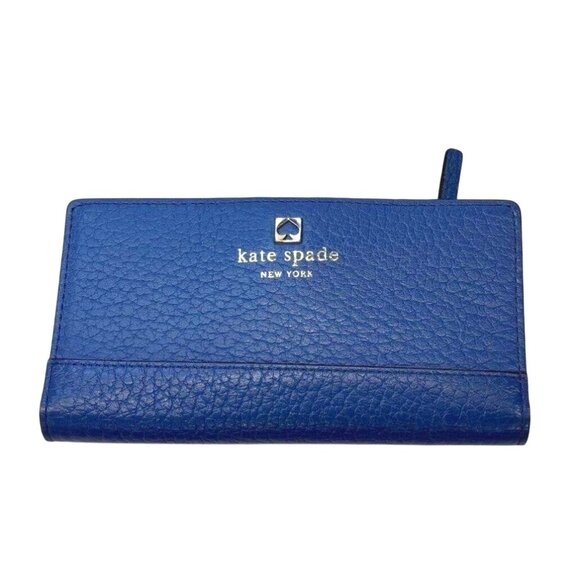 Kate Spade New York Leather Wallet With Zip Pocket &‎ Card Slots - Picture 1 of 7
